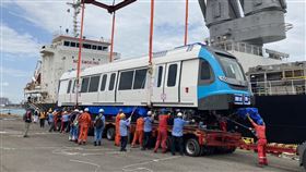 捷運三鶯線首輛列車(新北捷運局)