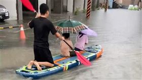 豪雨特報,淹水警戒,安南區,七股區,仁德區,台南