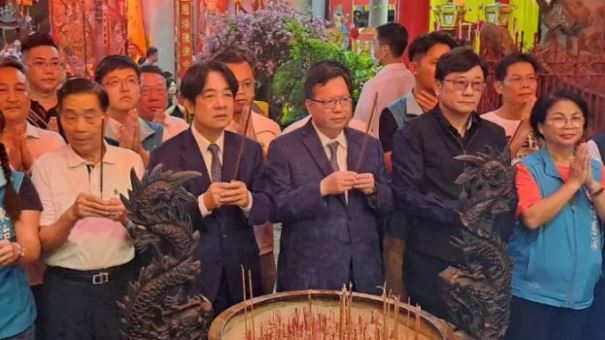賴清德為關聖帝君祝壽　忠義精神守護台灣