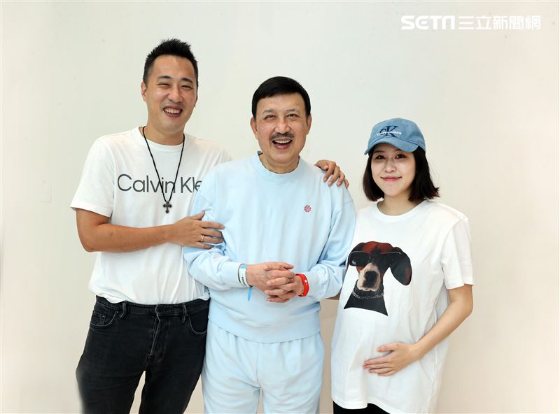 余天、余祥銓、柔柔健檢產檢專訪。（圖/記者邱榮吉攝影）