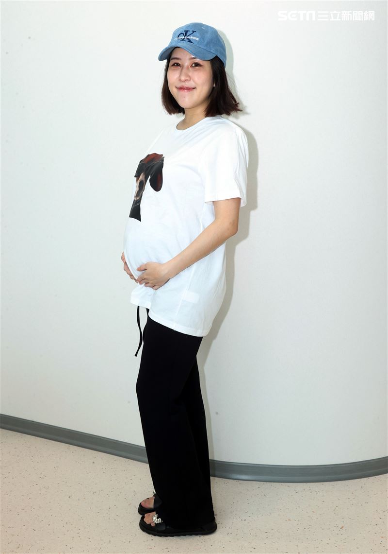 柔柔產檢。（圖/記者邱榮吉攝影）