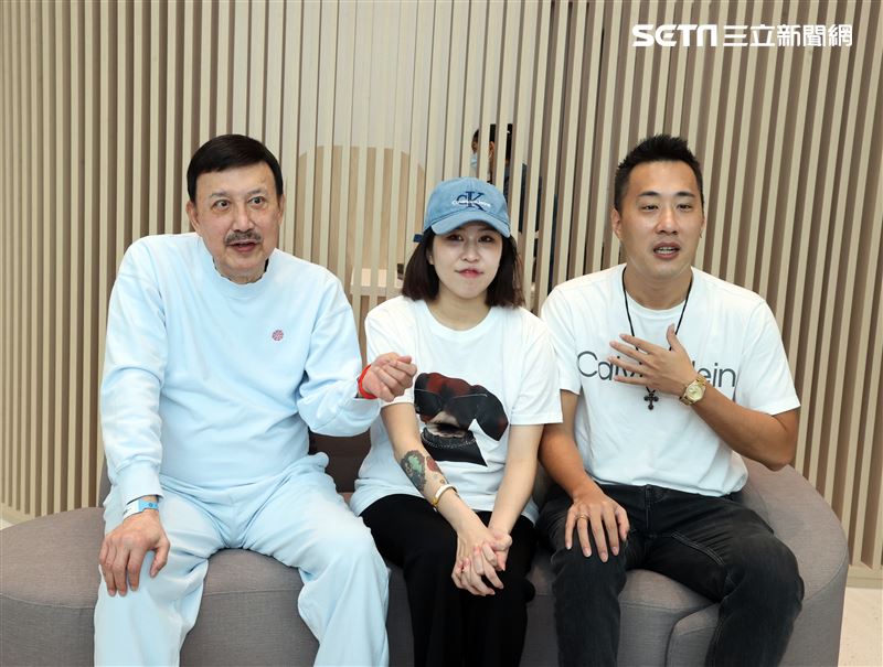 余天、余祥銓、柔柔健檢產檢專訪。（圖/記者邱榮吉攝影）