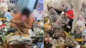 住處遭控飄散異味　房東卻見她「淡定坐垃圾堆滑手機」：真給我氣懵了