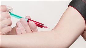 抽血,打針,血液（示意圖／Pixabay）