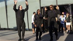 維珍銀河商業飛行締新猷　載首批觀光客上太空。（圖／美聯社／達志影像）