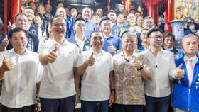 侯友宜合體顏清標。(圖/侯友宜競選辦公室提供)