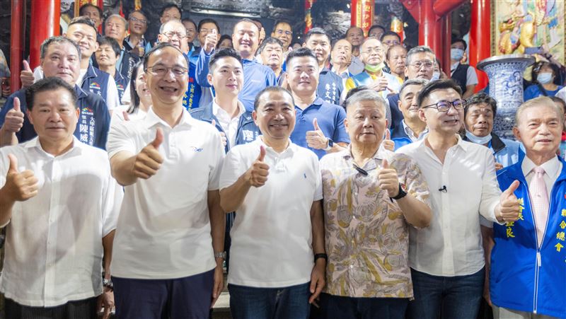 才跟郭台銘牽手！顏清標接待侯友宜反應曝