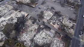 夏威夷毛伊島野火增至53死！州史最慘重災難　名勝小鎮「化為灰燼」（圖／美聯社）