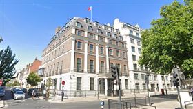 中國駐英使館。（圖／翻攝自Google地圖）
