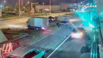 警台9線查吊銷車牌　執勤釀4台車連環撞