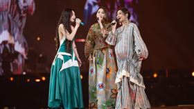 田馥甄演唱會請來好姐妹Selina和Ella當嘉賓，也讓S.H.E睽違四年再度合體。（圖／何樂音樂提供）