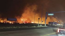 夏威夷大火（圖／美聯社／達志影像）