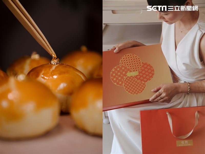 「金箔蛋黃酥」璀璨時尚 高端送禮首選