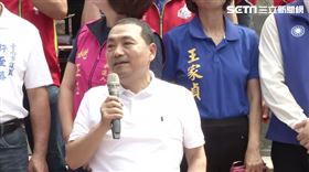 ▲侯友宜參拜大觀音亭興濟宮暨廟口開講