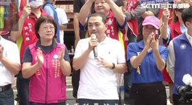 ▲侯友宜參拜大觀音亭興濟宮暨廟口開講