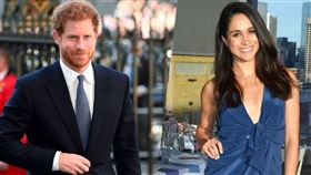 梅根馬克爾,哈利王子(圖/翻攝自推特Harper's Bazaar UK)
