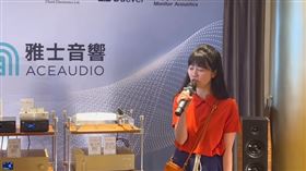 高嘉瑜音響展。（圖／翻攝高嘉瑜臉書）