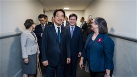 賴清德抵達紐約（圖／總統府提供)