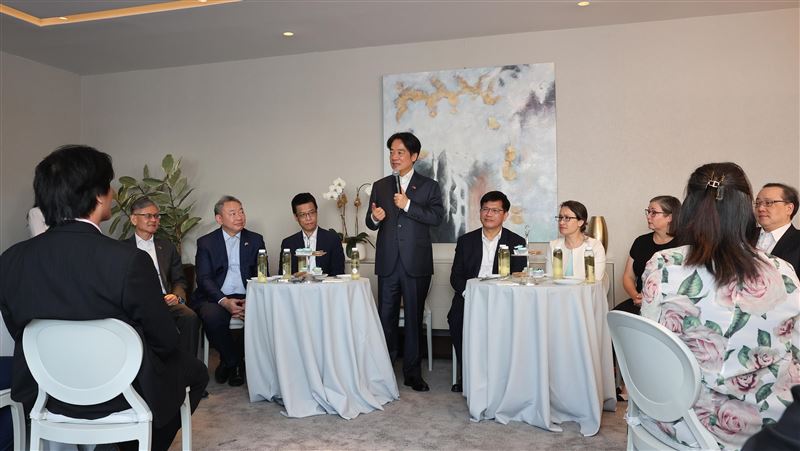 賴清德紐約僑宴　AIT主席預告舊金山相會