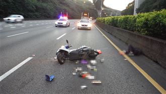 桃園阿伯逆向闖國道遭2車連撞　重傷送醫