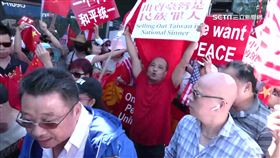 抗議賴清德僑宴 中僑民氣急喊