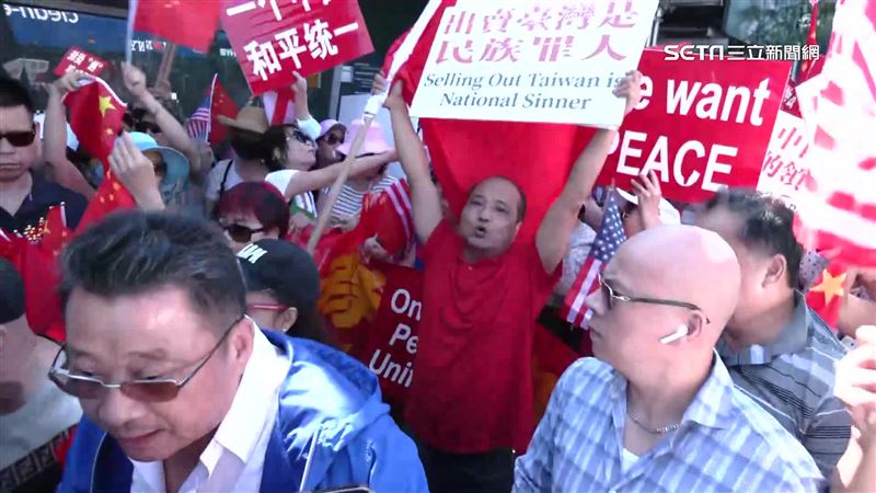 抗議賴清德僑宴　中僑民竟喊中國沒有台灣