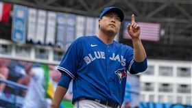 ▲韓裔投手柳賢振傷癒後第3場先發，5局好投相隔444天拿下勝投。（圖／路透社／達志影像）