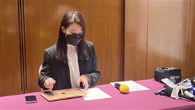 新竹，高虹安 ，涉貪起訴，記者會，回應(圖／記者羅欣怡拍攝)