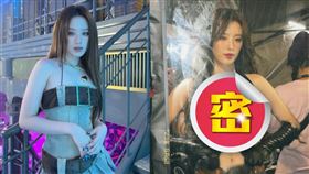 舒華化身成為性感的黯黑女王。（圖／翻攝自eh.shaa_ IG）