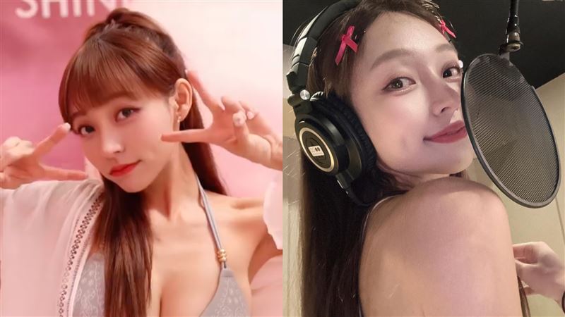 林襄辣穿小背心錄音　激裸大片肉色網暈爆
