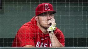 ▲「神鱒」楚奧特（Mike Trout）回歸確定延期。（圖／美聯社／達志影像）