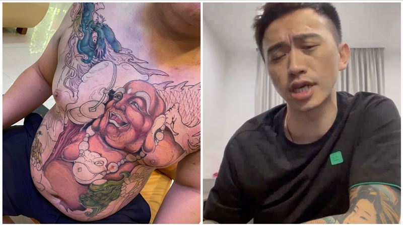 才PO刺青照嘆不能去中國　彫博再洩心聲