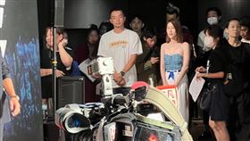 「全聯先生」邱彥翔砸車事件後首度露臉。（圖／記者陳穎攝影）