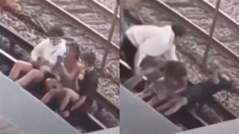 坐鐵軌自拍！男子遭600伏特電到心臟驟停