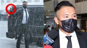 「黑人」陳建州不滿遭藝人大牙控訴性騷提告誹謗，於今16日首度赴北檢說明。（圖／記者楊澍攝影）