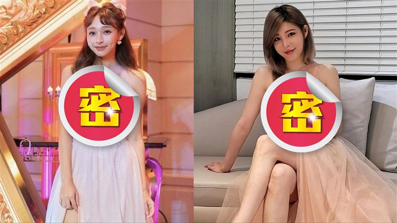 林襄洋裝撞衫孟子孫女！超兇裂痕開到腹部