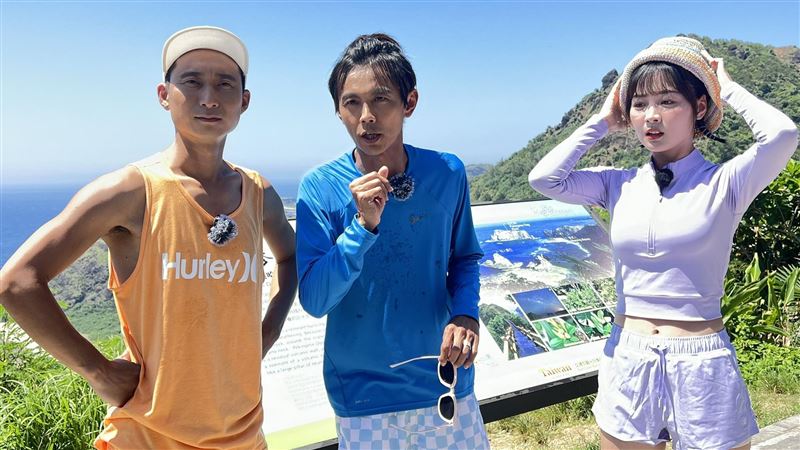 綠島外景出事了　籃籃突崩潰一路吐到掛