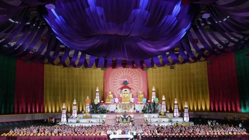 靈鷲山「水陸空大法會」啟建　為眾生祈福