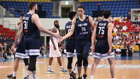 台灣藍6人得分上雙、飆破百分痛宰阿聯，瓊斯盃拿下5連勝。（圖／中華籃協提供）