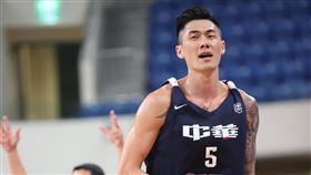 台灣藍隊劉錚。（圖／中華籃協提供）