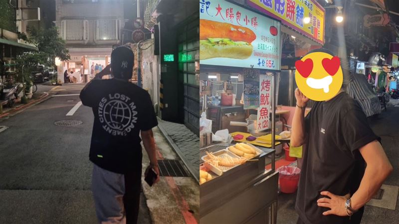 大咖韓星突現身夜市　點大腸包小腸全被拍