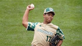 ▲台灣出戰威廉波特首戰，先發投手范宸竣3.2局飆9K，還轟2分砲，被譽為「Baby大谷」。（圖／美聯社／達志影像）