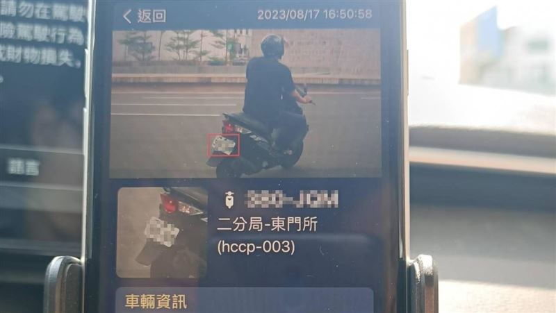 新竹男偷車逛大街　栽在警方「新法寶」上