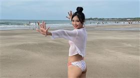 ▲統一獅啦啦隊人氣成員JOY 參與今年度明星賽展現高人氣