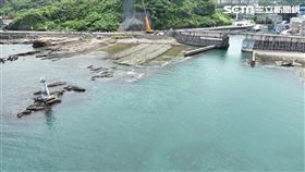 基隆潮境公園海域有潛水客被漁船螺旋槳打斷腿。（圖／翻攝畫面）