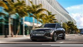 ▲Audi Q8 Sportback e-tron電動休旅。（圖／Audi提供）