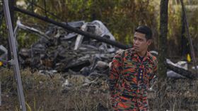 馬來西亞墜機事件。（圖／美聯社／達志影像）