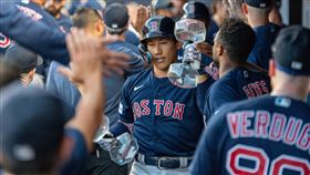 ▲吉田正尚單場4打點，一人擊敗洋基全隊。（圖／翻攝自紅襪推特）