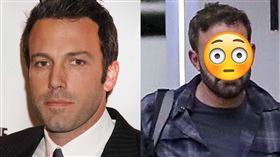 班艾佛列克過去精神飽滿（左圖），現在是憔悴到讓人同情（右圖）。（圖／美聯社／達志影像）