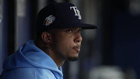 ▲光芒主戰游擊手法蘭柯（Wander Franco）被爆已有妻子和小孩。（圖／美聯社／達志影像）